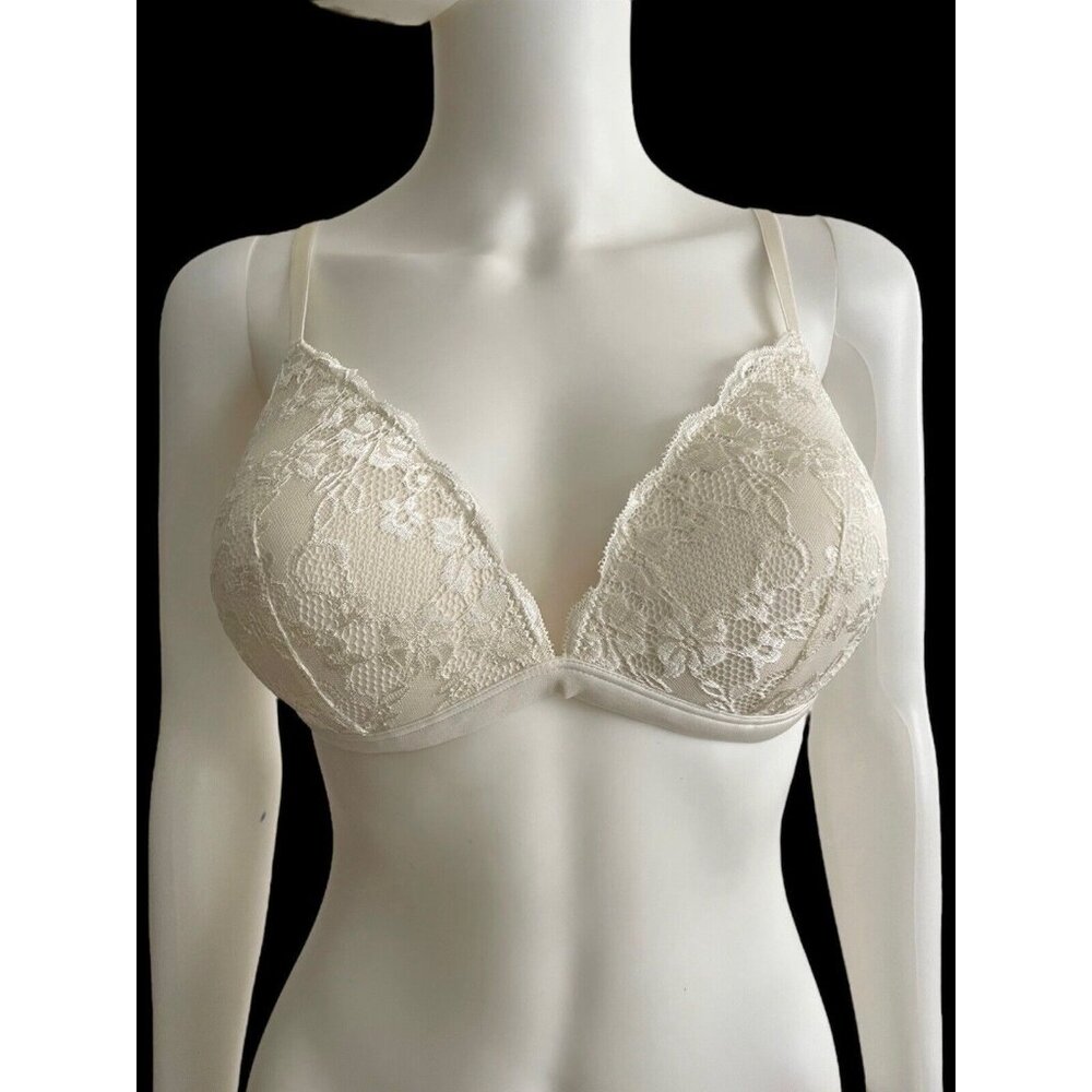 NWT Yamamay Women's Bra Lingerie Intimate Cream Size 38